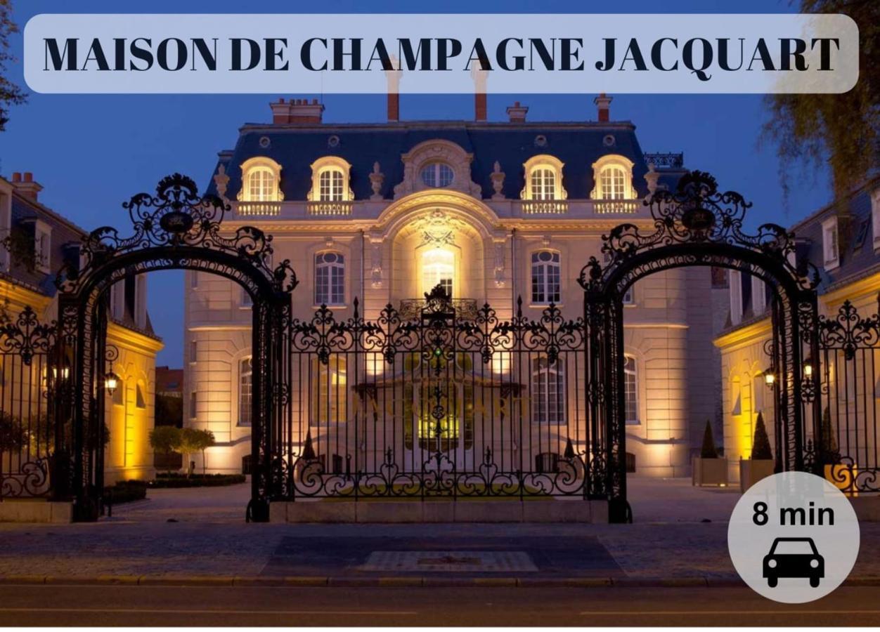 Le Cocon De Reims /Wifi/Commerce /Av De Paris Екстериор снимка