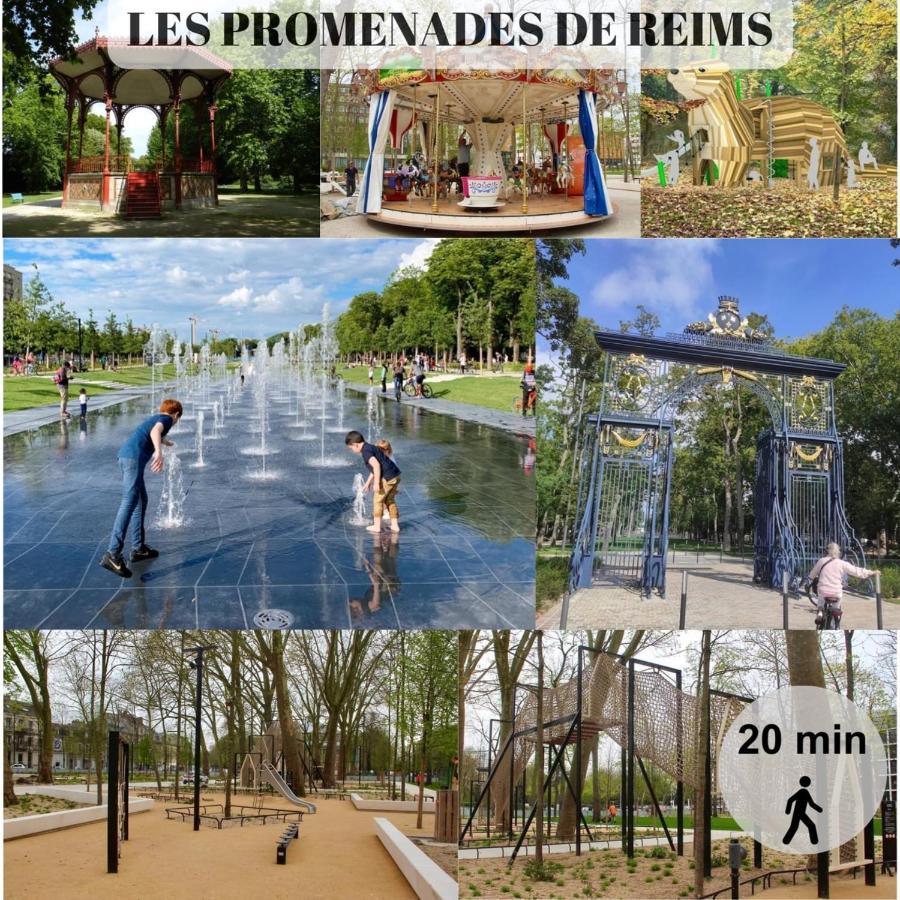Le Cocon De Reims /Wifi/Commerce /Av De Paris Екстериор снимка